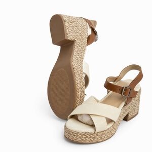 Espadrille Wedge Sandals Just Fab